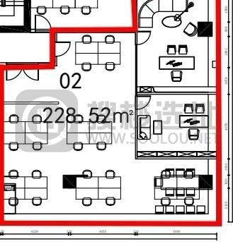 绿溢国际广场面积228平