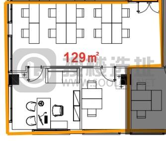 仁恒置地广场面积129平