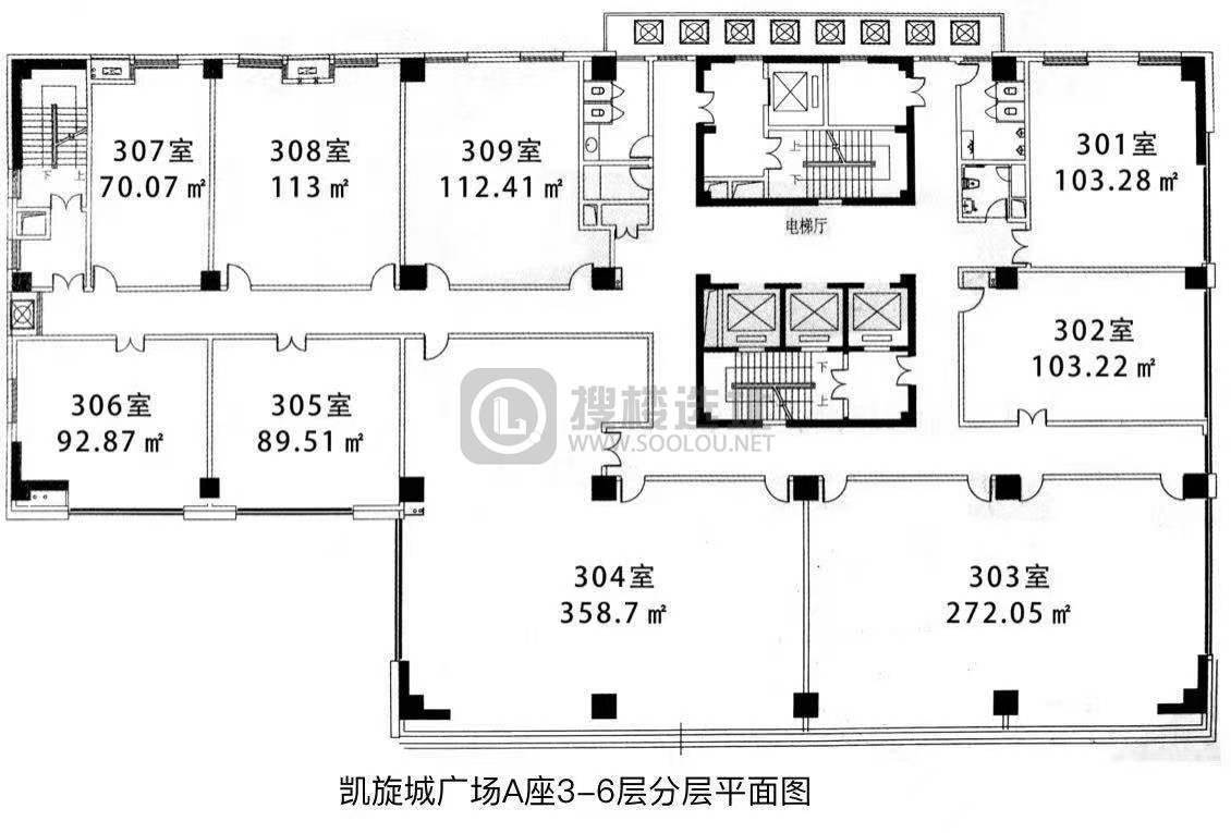 凯旋城广场面积138平