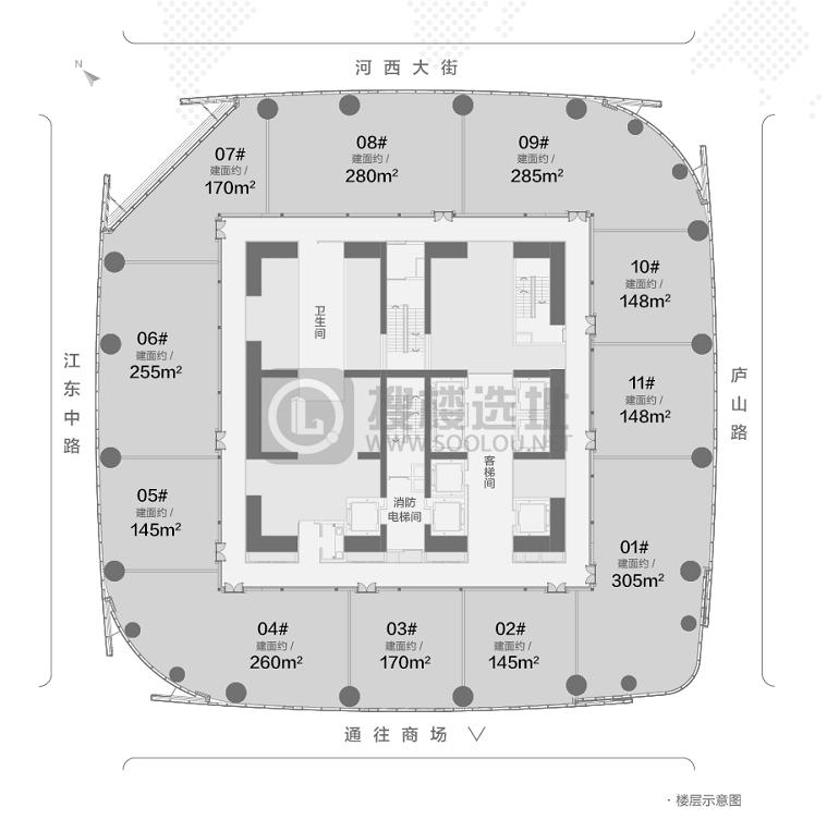 河西德基世界贸易中心