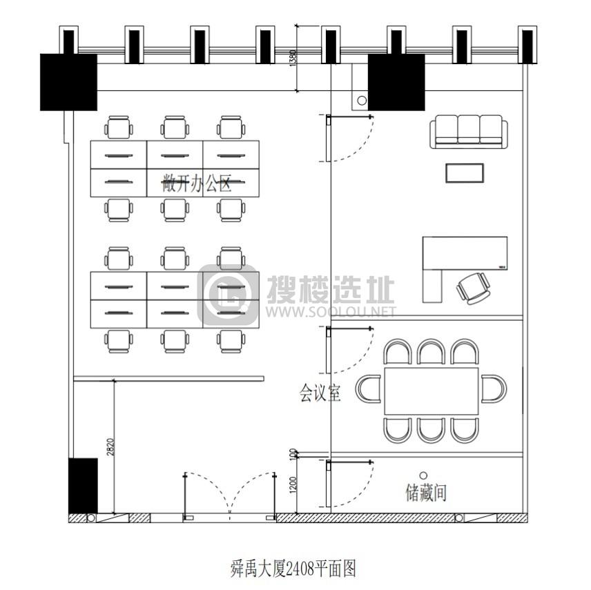 舜禹大厦面积175平