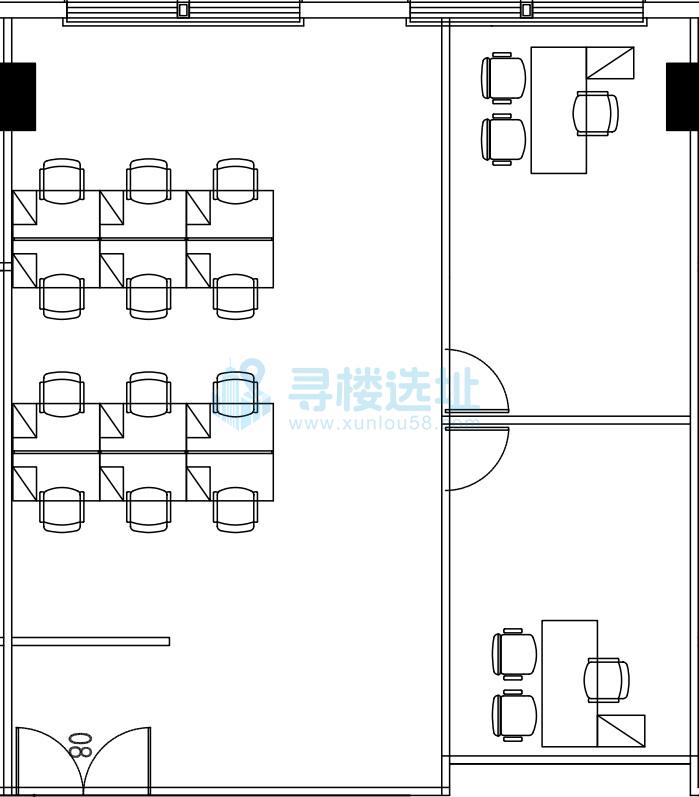 鹏为大厦面积145平