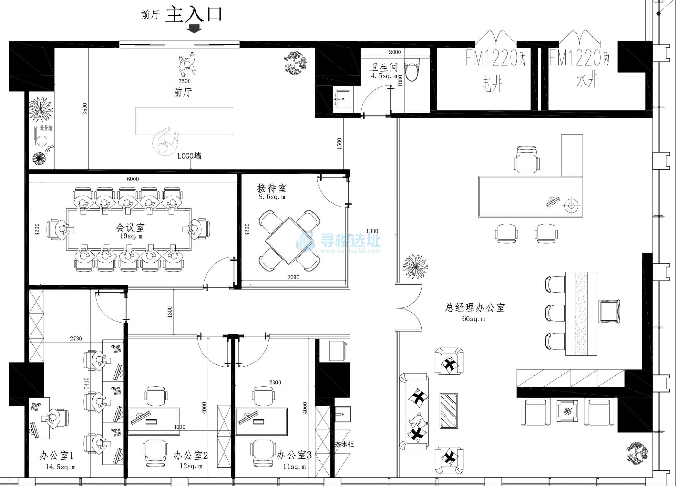 海协大厦面积318平